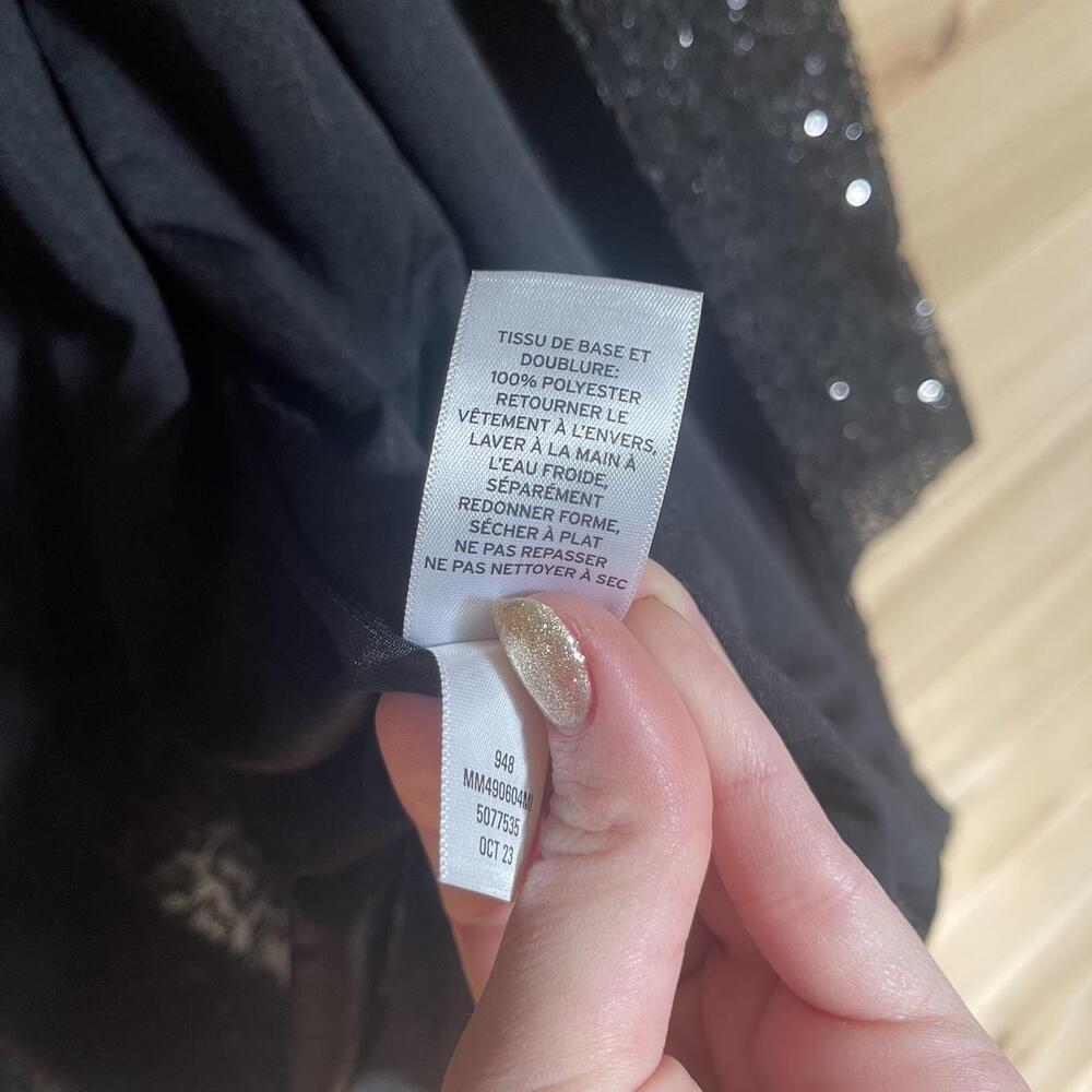 Black Sequin Blazer Jacket By - image 5